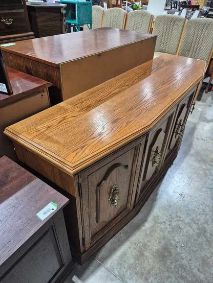 68" Oak Buffet Sideboard
