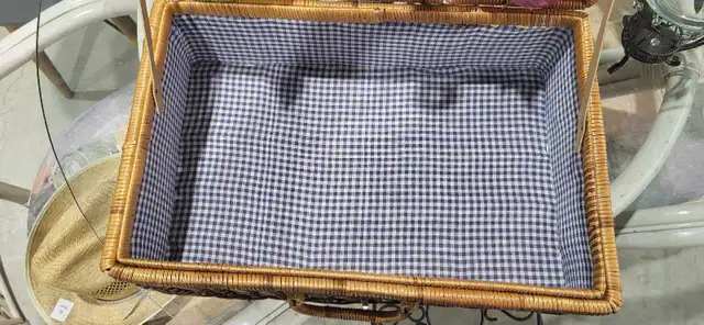 Wicker Picnic Basket Set
