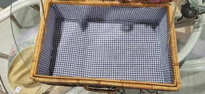 Wicker Picnic Basket Set