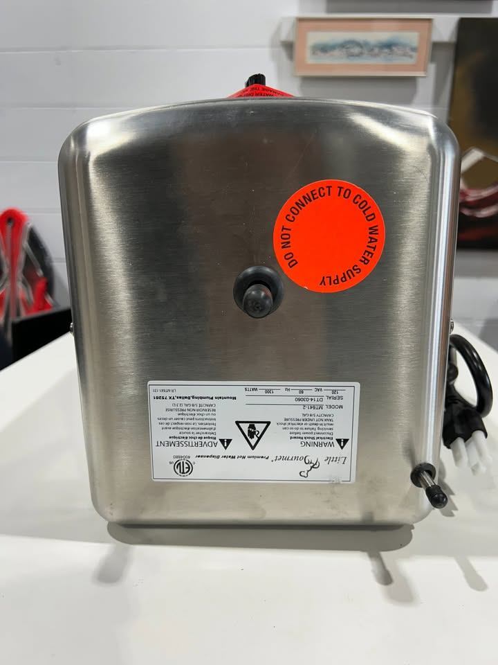 Mountain Plumbing Little Gourmet Hot Water Dispenser
