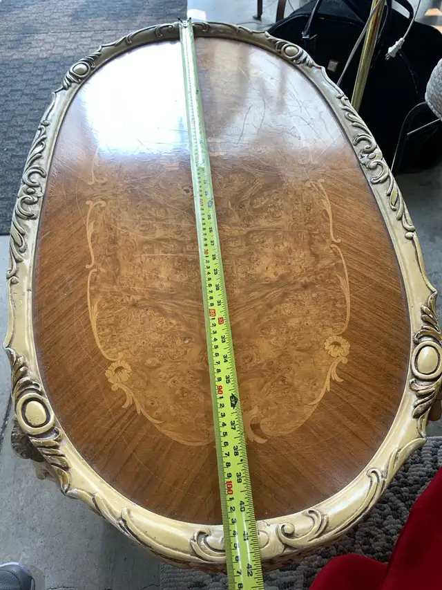 Italian Oval Coffee Table