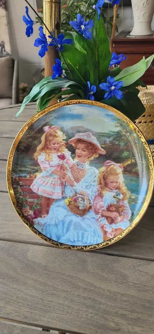 Reco Loving Touch Collector Plate
