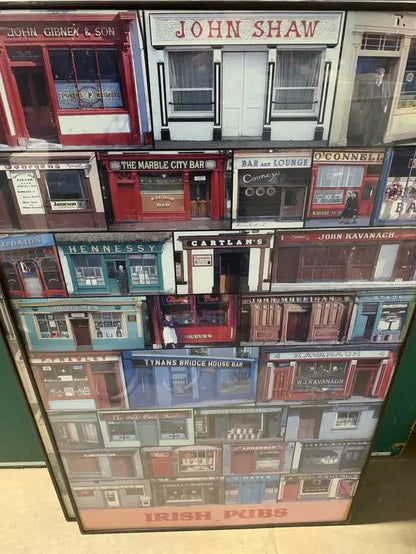 Framed Irish Collection Posters - 6 available, $20 each