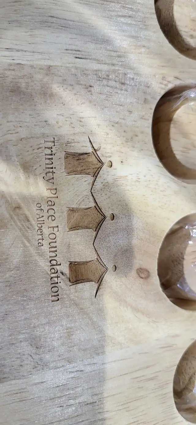 Wooden Cheese Board Set with Storage and 4 Cheese Knives