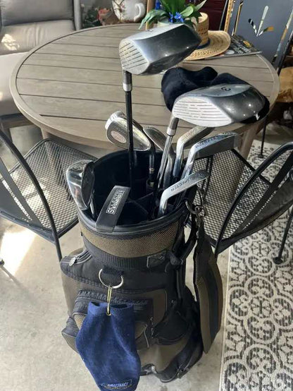 Spectra Golf Club Set with Bag and golf balls