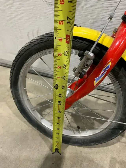 Children’s Red and Yellow Bicycle