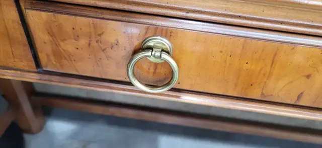 Console Table Oak Drexel Heritage