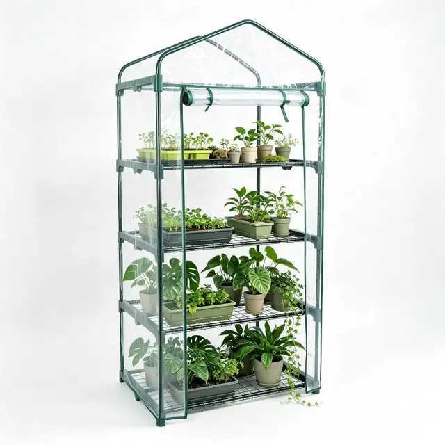 GardenStar 4-Shelf Greenhouse
