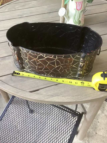 Metal Decorative Planter