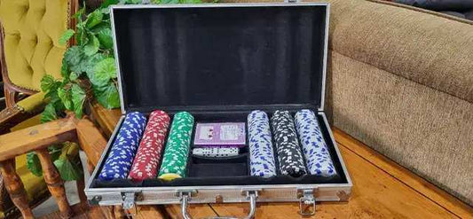 Poker Chip Set in Aluminum Case