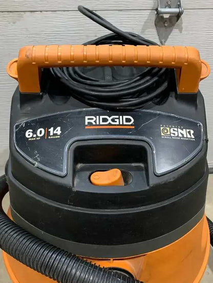 RIDGID 14 Gallon 6.0 Peak HP Wet/Dry Vacuum