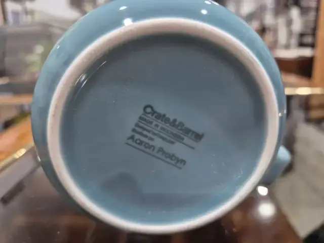 Crate & Barrel Aaron Probyn Mugs Set of 5