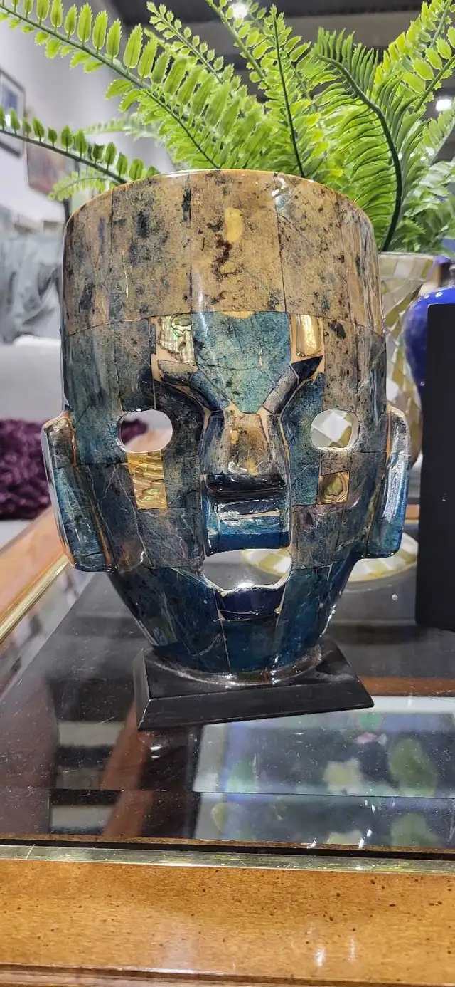 Aztec Inspired Mosaic Mask