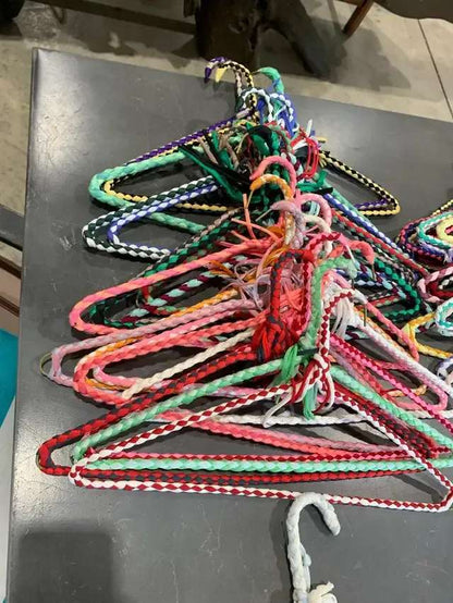 Braided Fabric Clothes Hangers 2 sets of 20