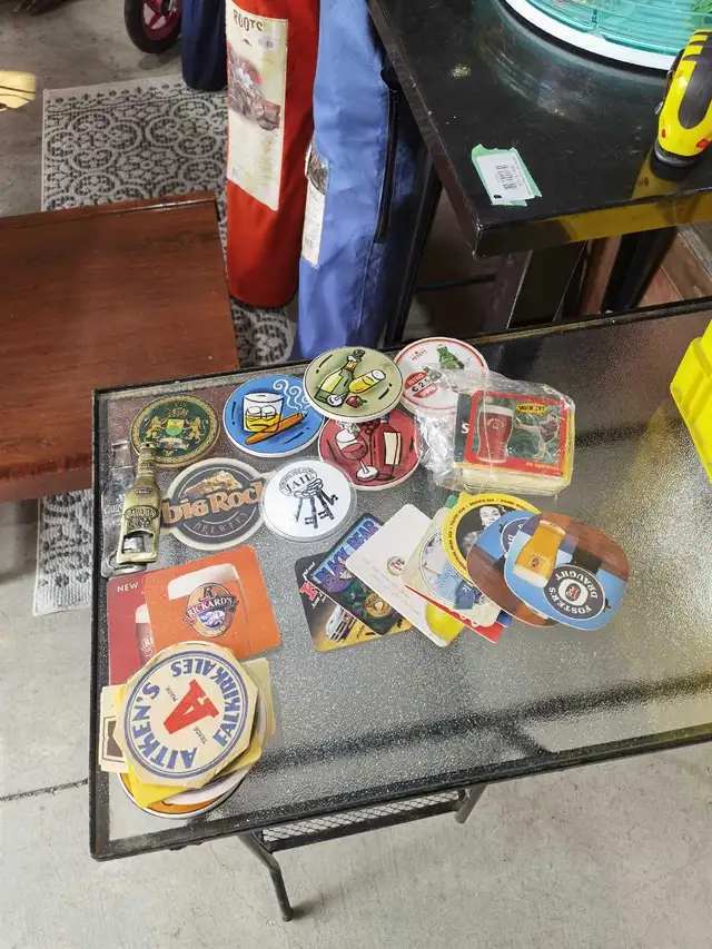 Bar Decor and Collectible Assortment