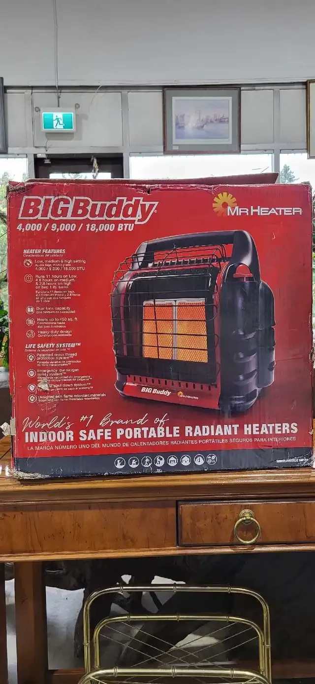 Mr. Heater Big Buddy Portable Heater - Untested