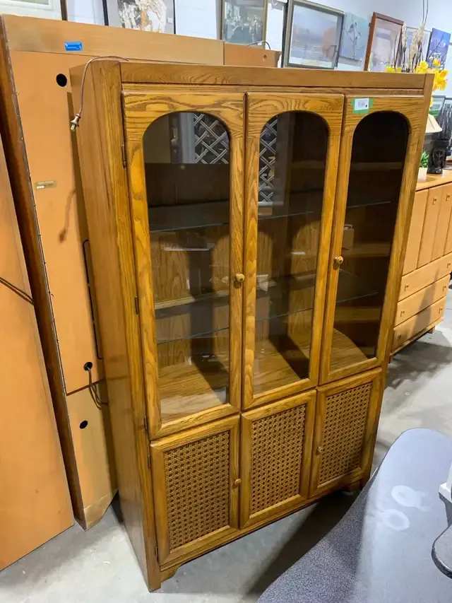 House of Braemore Oak Display Cabinet
