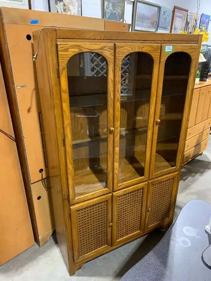 House of Braemore Oak Display Cabinet