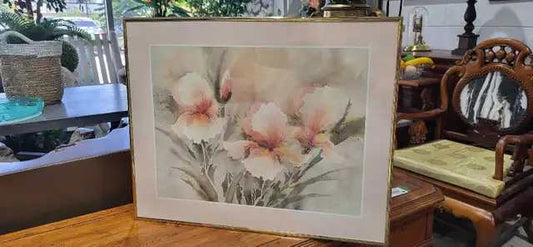 Floral Watercolor Art Print 16x20