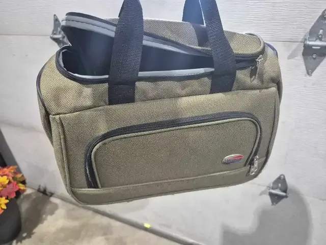 Olive-Green American Tourister Luggage Set