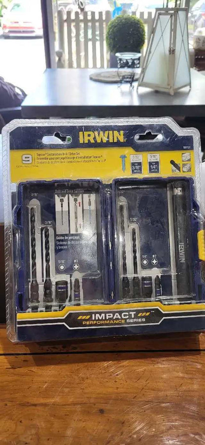 Irwin Tapcon Installation Drill and Drive Set