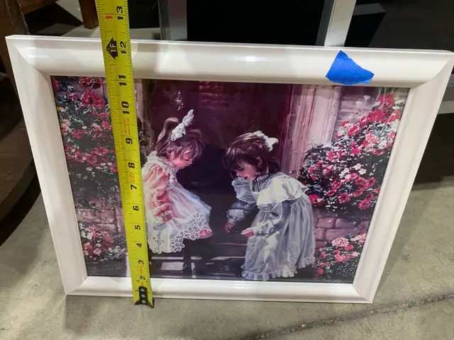 Framed Children's Artwork