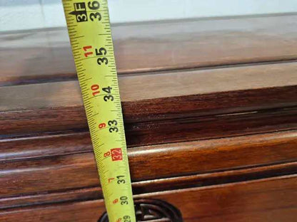 Asian Style 4 Drawer Credenza