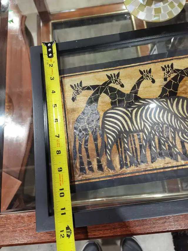 African Art Framed Prints (set)