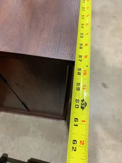 Media Console Table with Butterfly Doors
