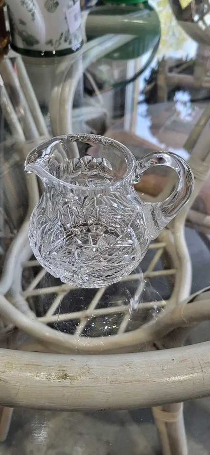 Crystal Cream and Sugar Set of 4