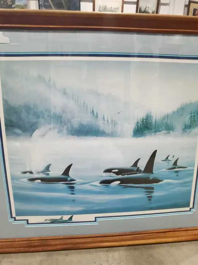 Wyland Orca Art Print