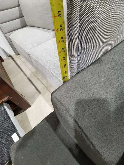 Soft cushioned Grey armchairs - 2 available