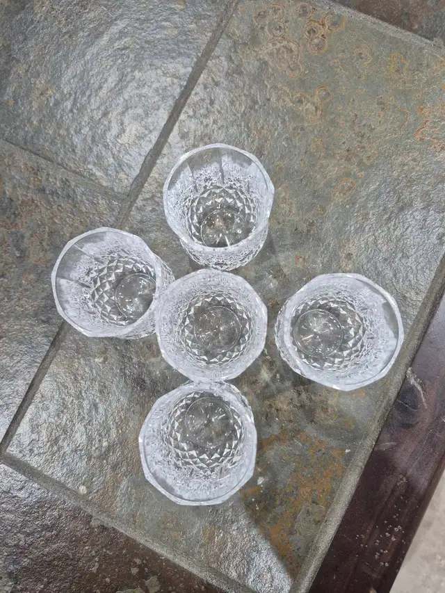 Crystal Shot Glasses