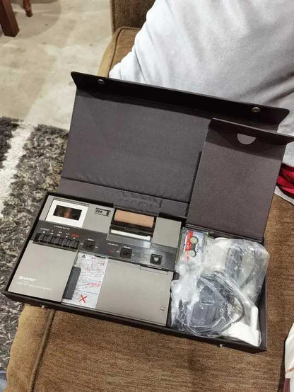 Sharp CE-125 Printer and Microcassette Recorder - untested