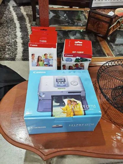 Canon Selphy CP710 Compact Photo Printer - tested