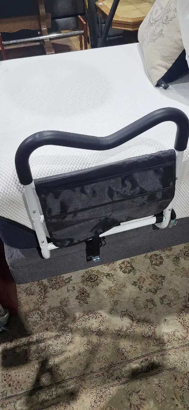 Drive M-Rail Home Bed Assist Handle with Pouch