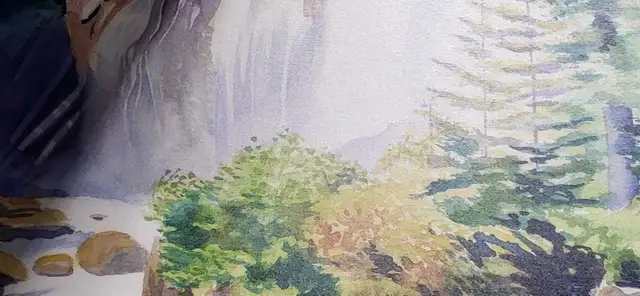 B.A. Norman Original Landscape Painting - Giant Wall Sized