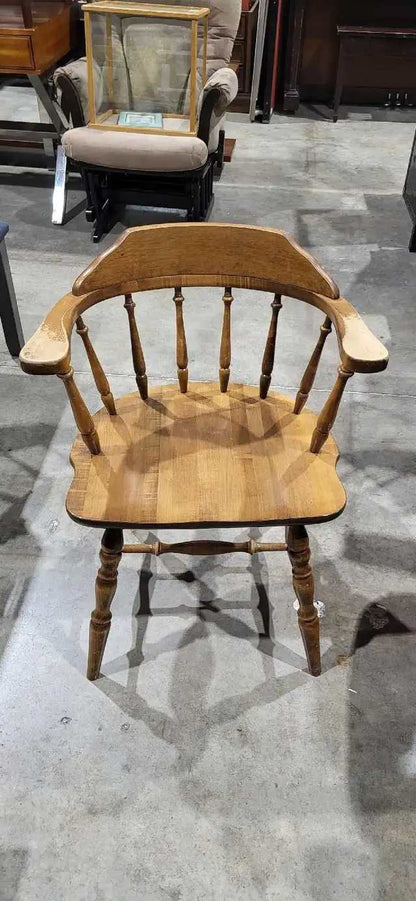 Solid Wood Captain Chair