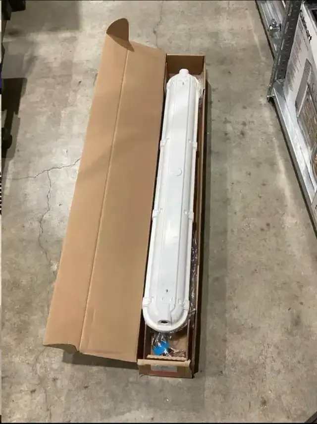 Metalux 4' LED Vaportite Luminaire -10 available