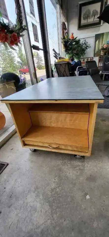 Mobile Dog Grooming Workstation Table