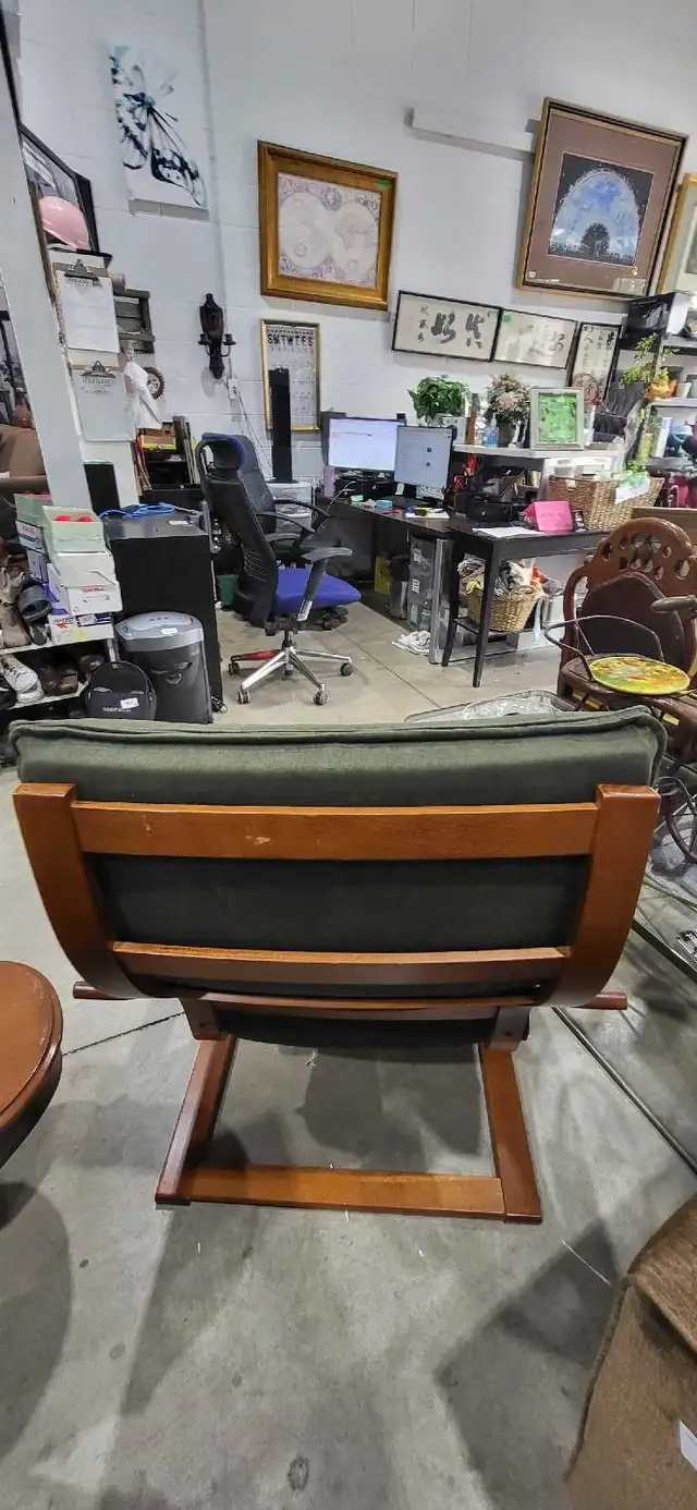 IKEA Poang Chair - Green