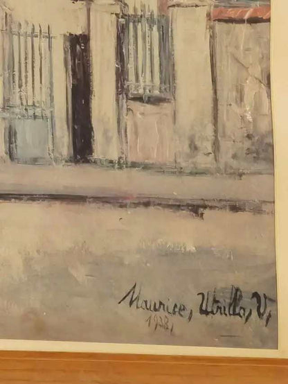 Maurice Utrillo Framed Print