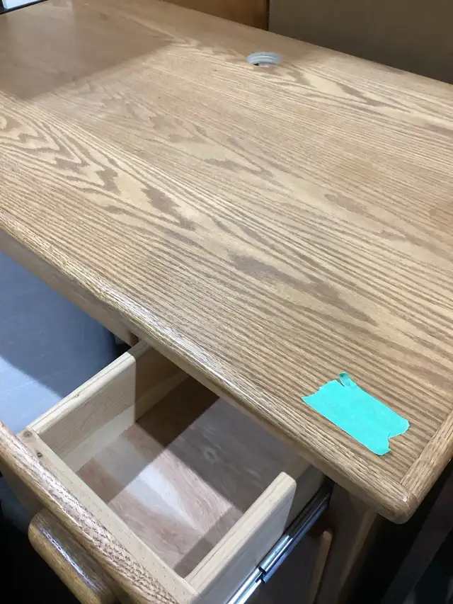 Oak Computer Desk