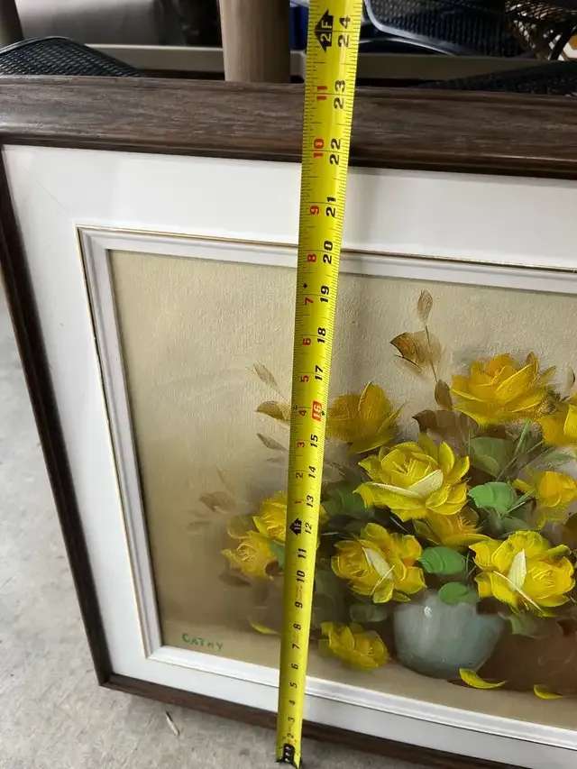 Cathy Floral Oil Painting