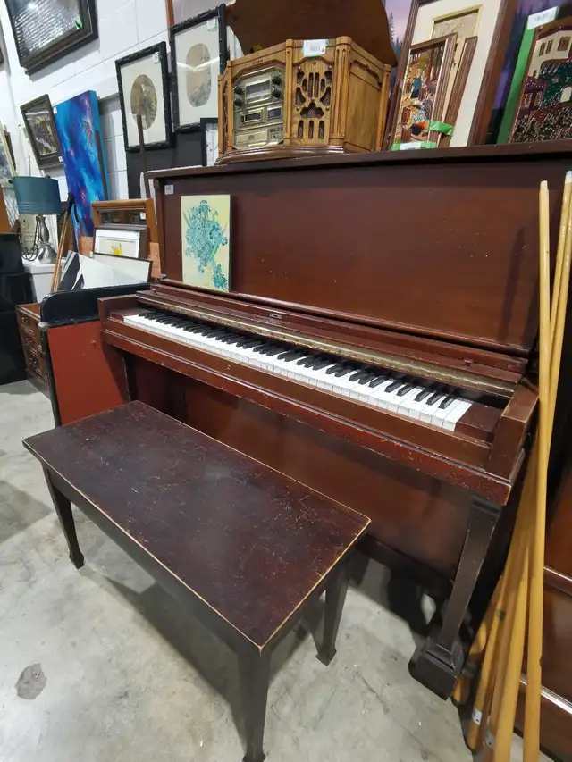 Vintage Gerhard Heintzman Upright Piano