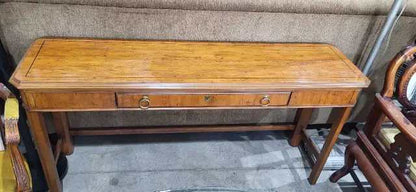 Console Table Oak Drexel Heritage