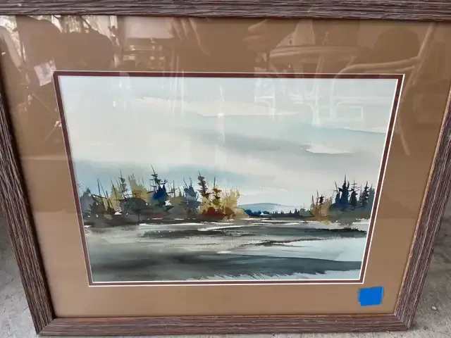 John A. Varley Original Watercolour Painting