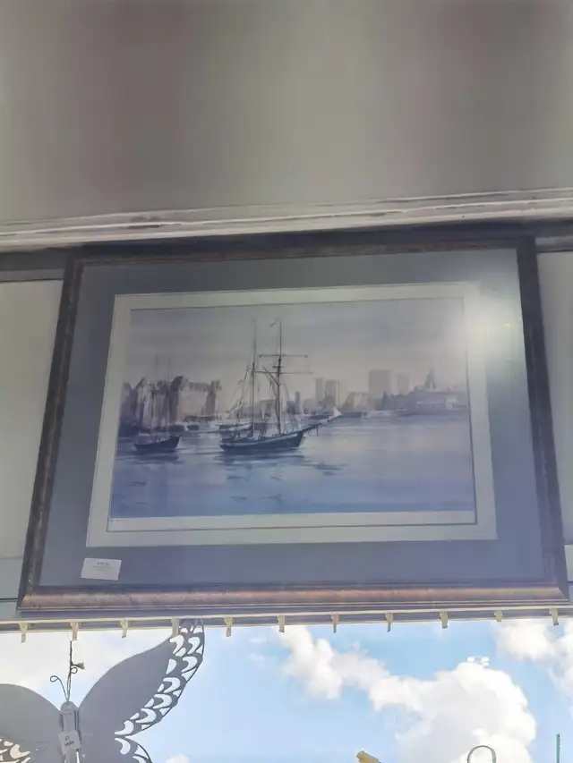 Victoria Departure Nautical Print