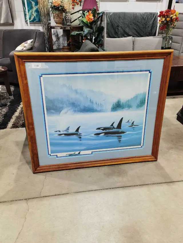 Wyland Orca Art Print