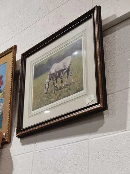 Horse and Foal Framed Print